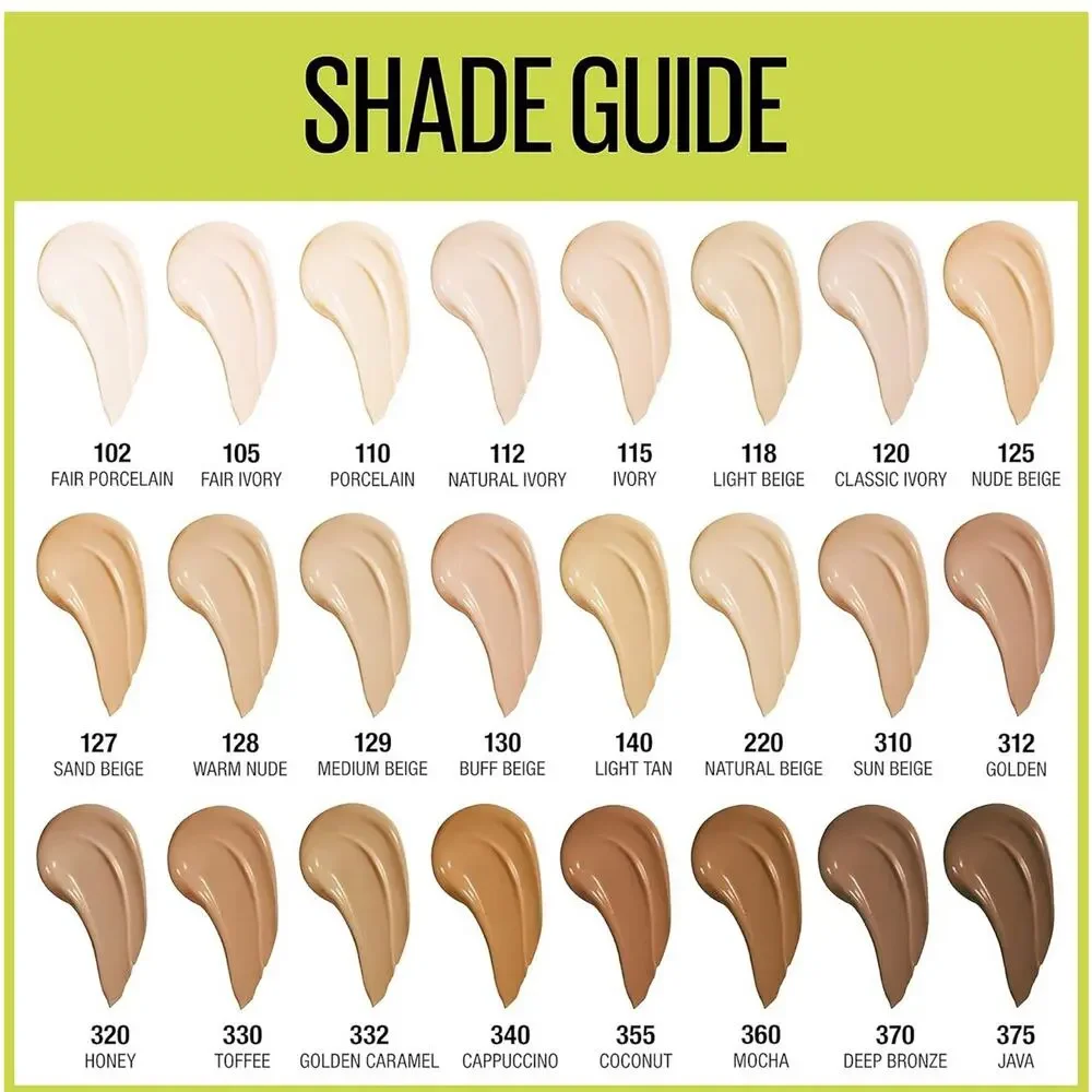 Maybelline New York SUPERSTAY 30H Foundation 110 PORCELAIN - New